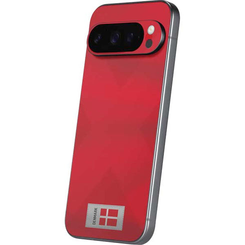 Denmark Soccer Flag Google Pixel 9 Pro Skin